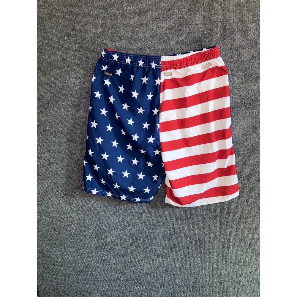 Men's Board Shorts Patriotic US Flag American Flag Swim Trunks Fourth of July 36 - Picture 3 of 6